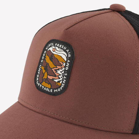 Кепка TRUCKER 500 коричнева