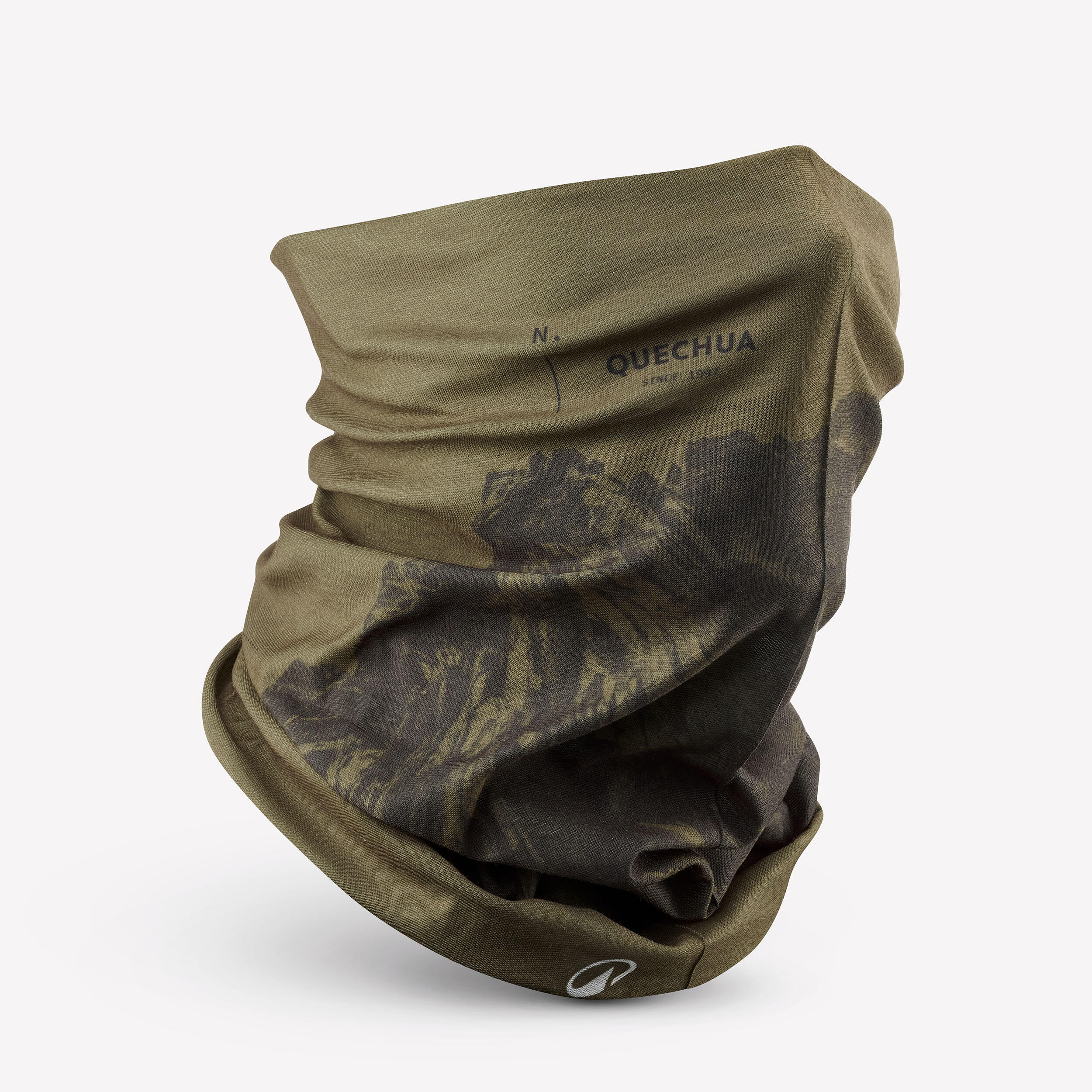 Hiking neckband, HIKE 100 - Khaki