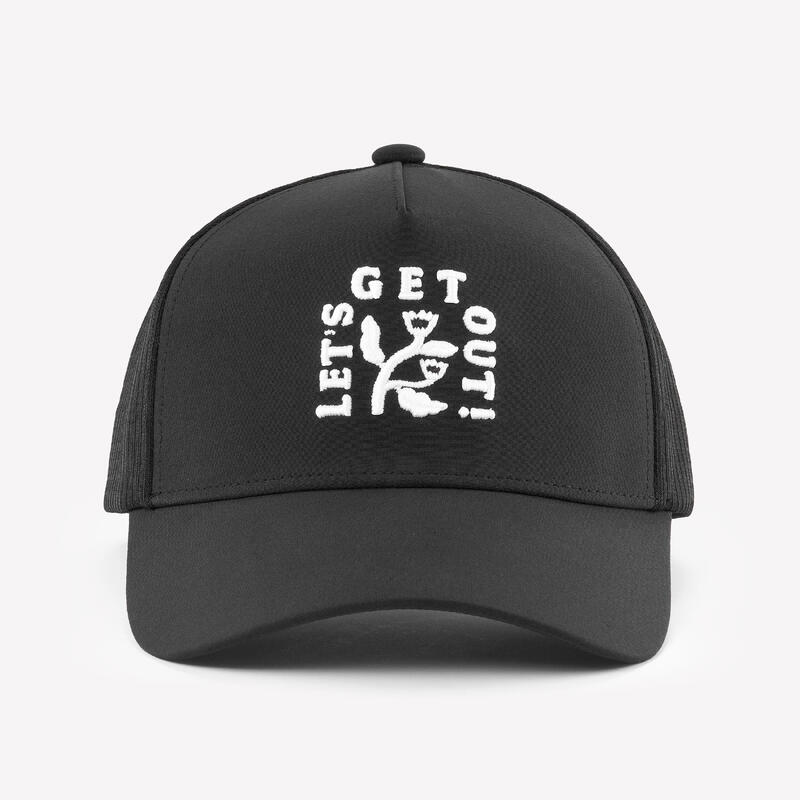 Outdoor Şapka - Siyah - Trucker 500