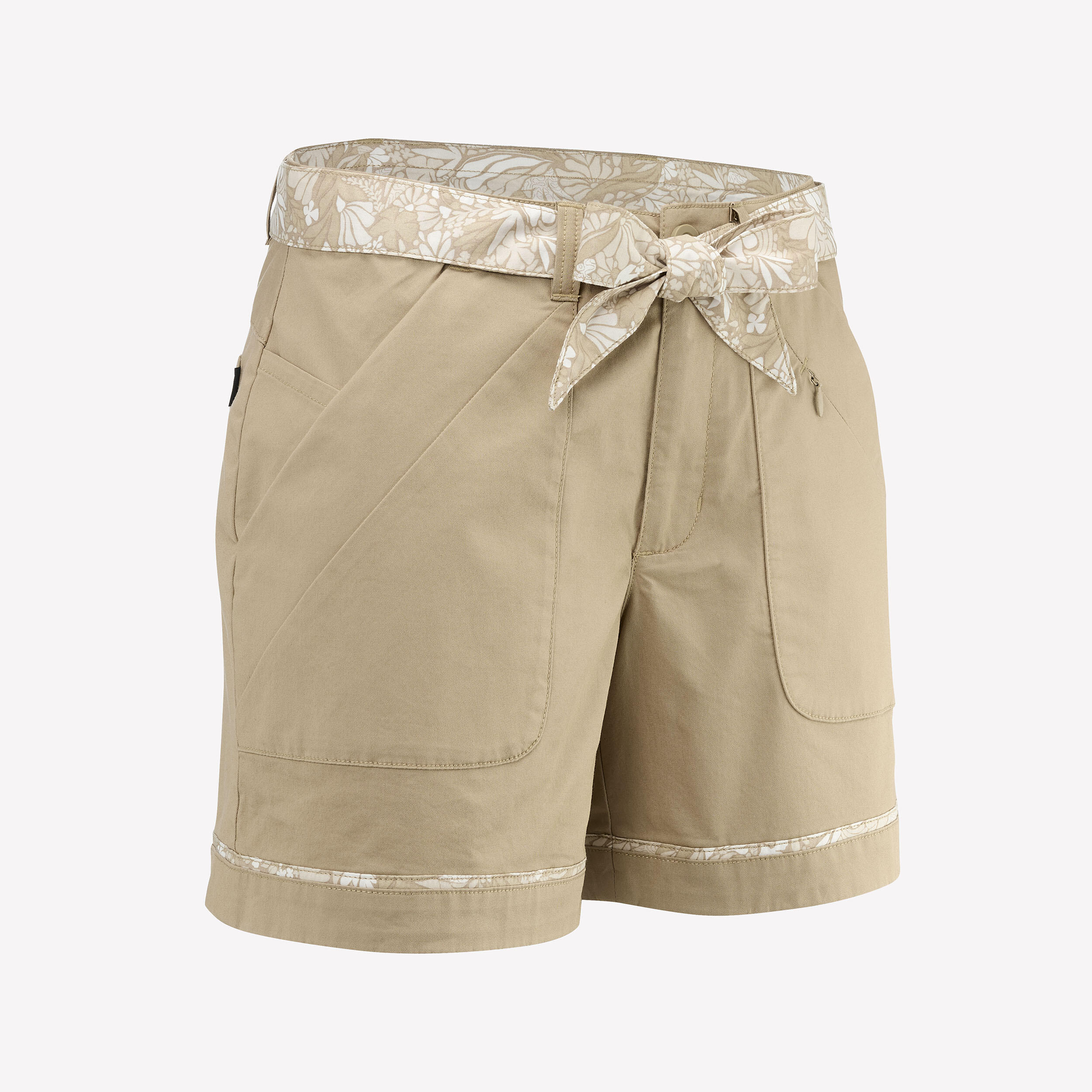 Short montagna donna NH500 beige 7/8