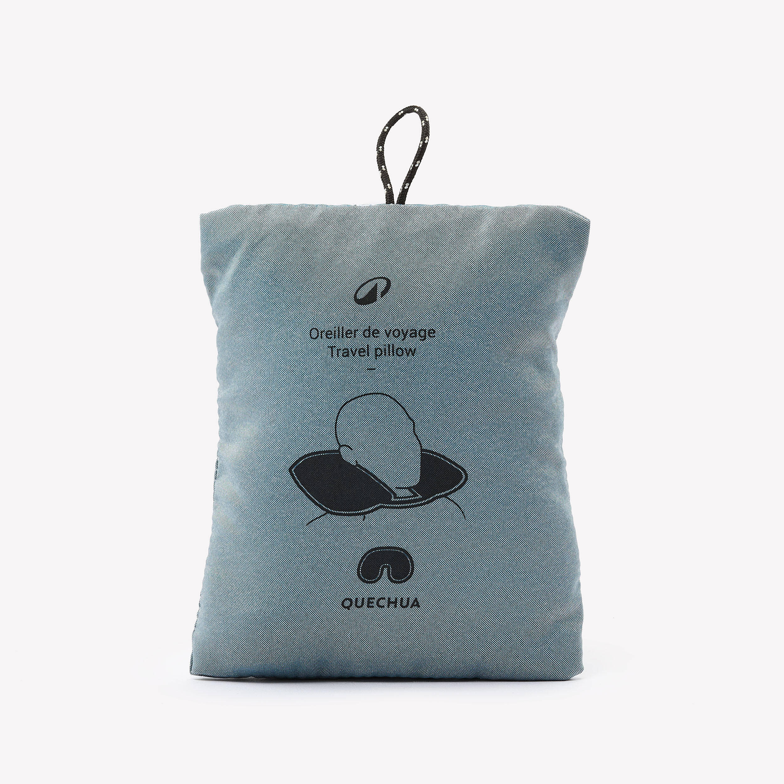 Travel 100 Compact travel pillow - Blue -  2