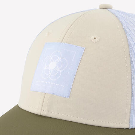 Кепка-тракер MH500 для туризму для дітей 7-15 років бежева