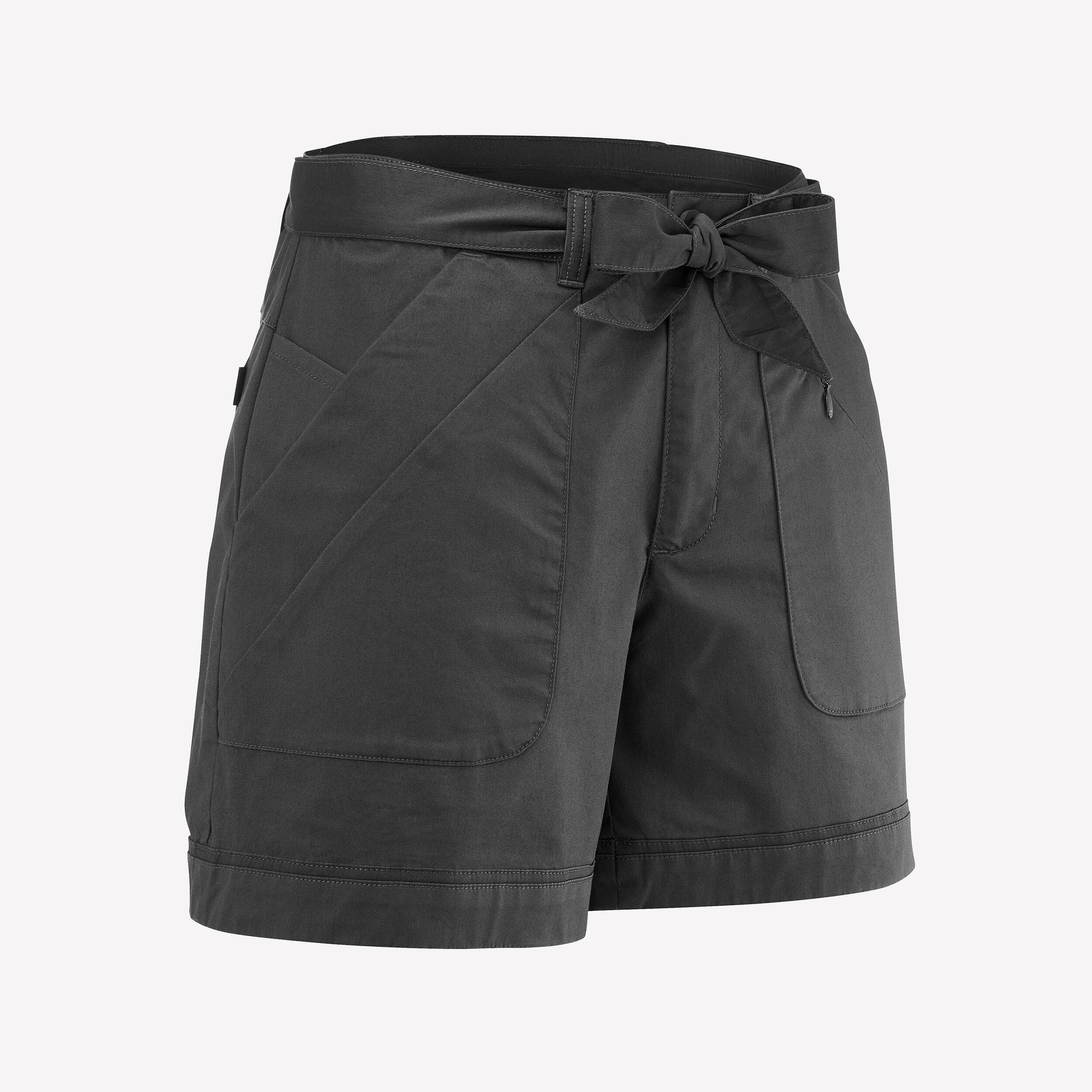 Short montagna donna NH500 grigi 8/10