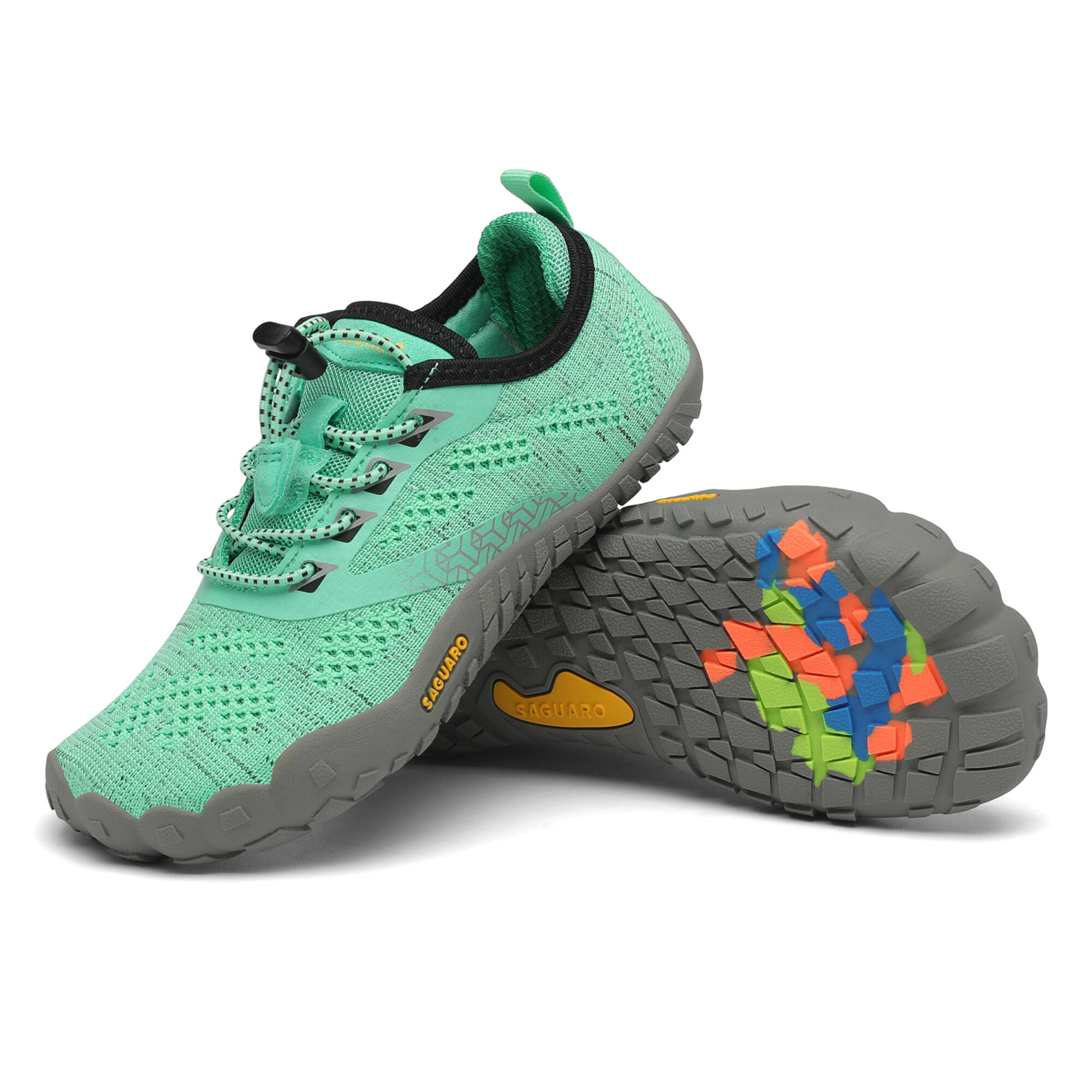 Zapatillas barefoot Saguaro Smart I - Niños verde - CD 2/4