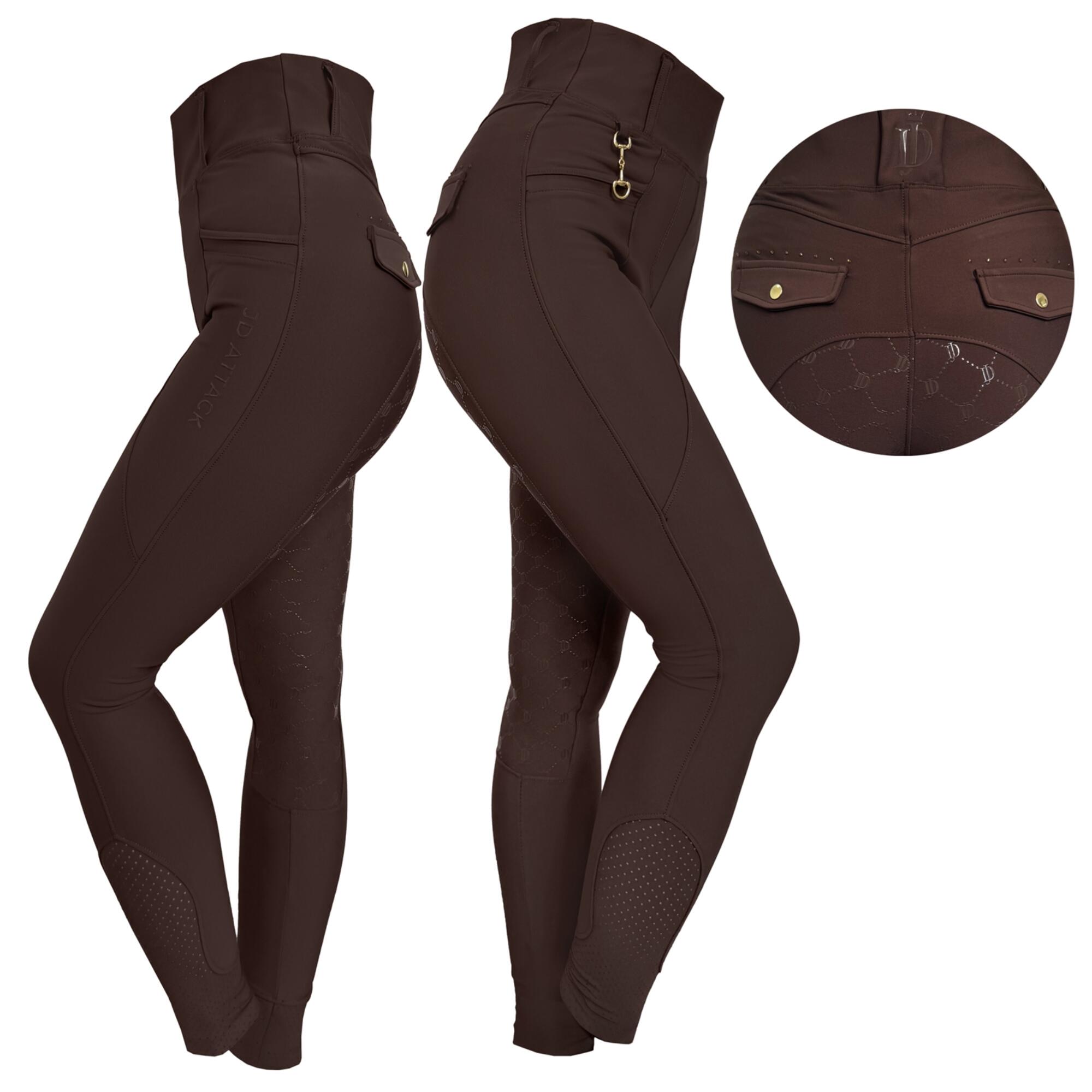 Legginsy Vanessa brązowe JD Attack 5/5