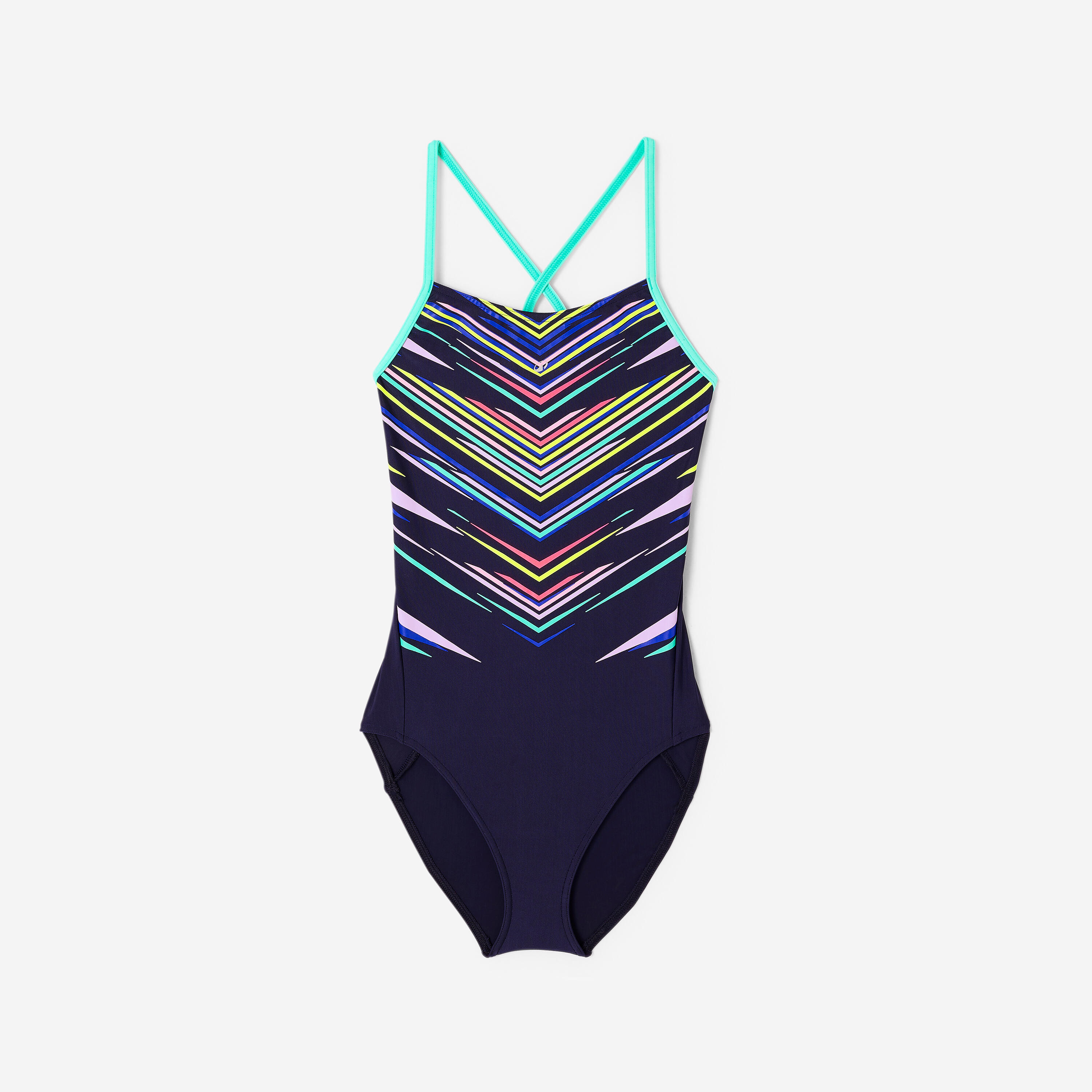 Maillot de bain de natation 1 pièce fille, Lexa Hero 7/9