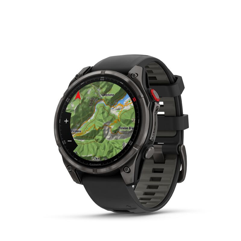 Ceas conectat GPS Multisport Fenix 8 pro cu tehnologie inReach®
