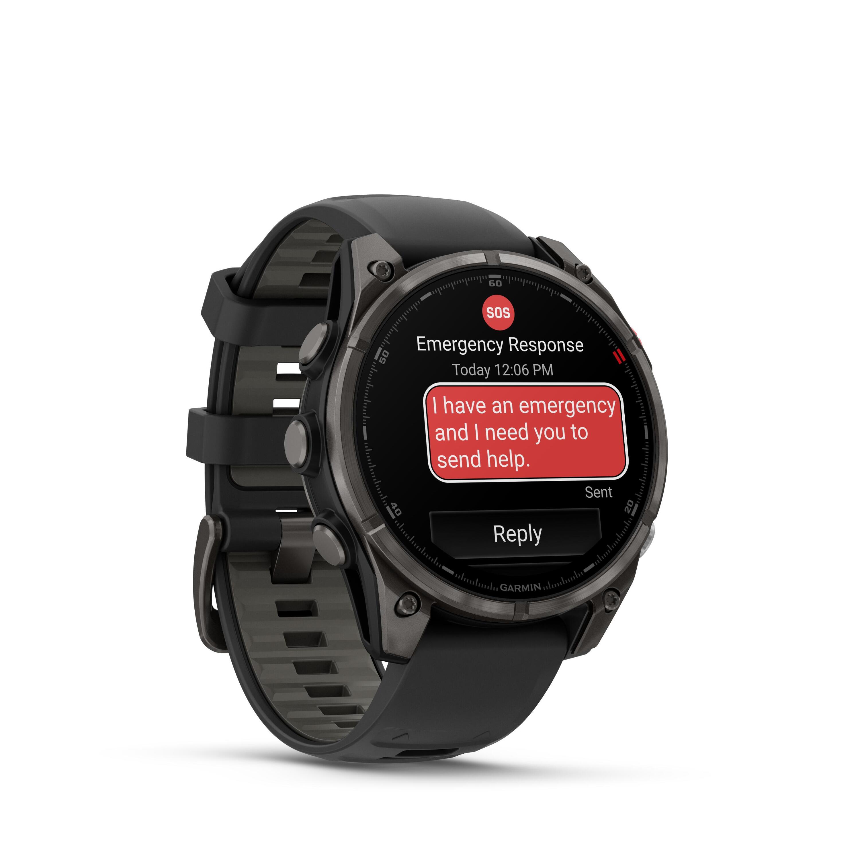 Multisport-GPS-Smartwatch Fenix 8 Pro mit inReach®-Technologie 10/18