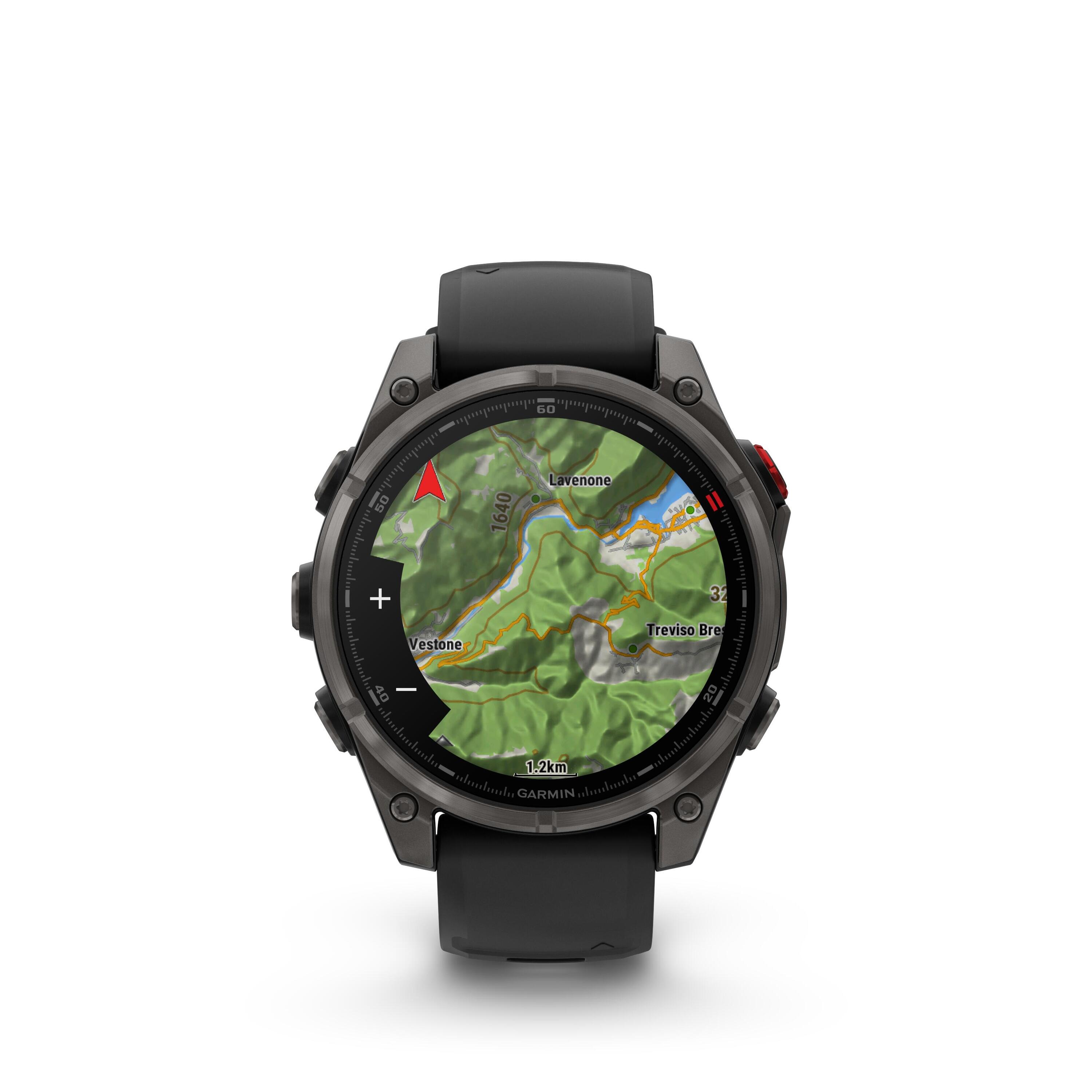 Multisport-GPS-Smartwatch Fenix 8 Pro mit inReach®-Technologie 8/18