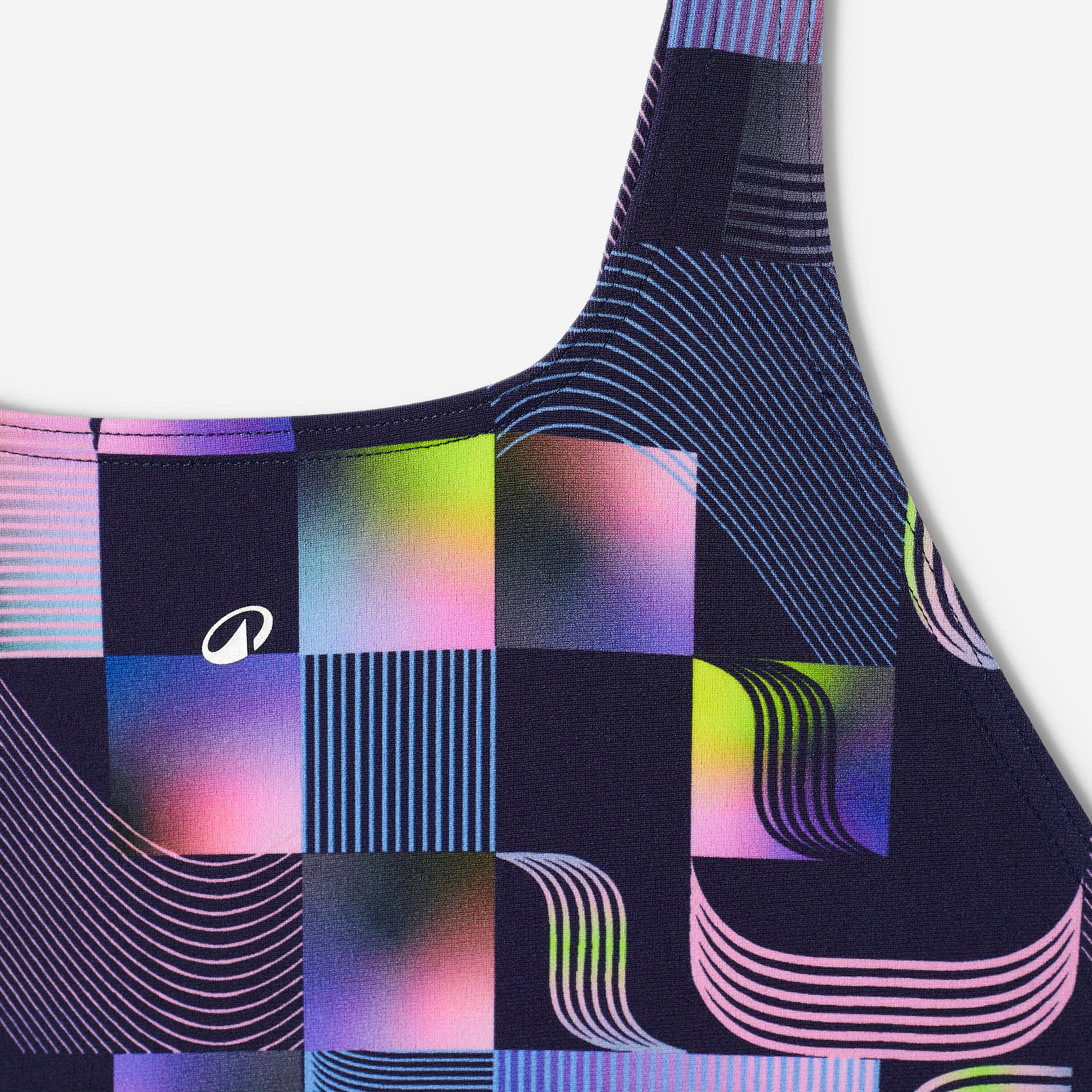 Maillot de natation 1 pièce fille, Kamiye - DECATHLON