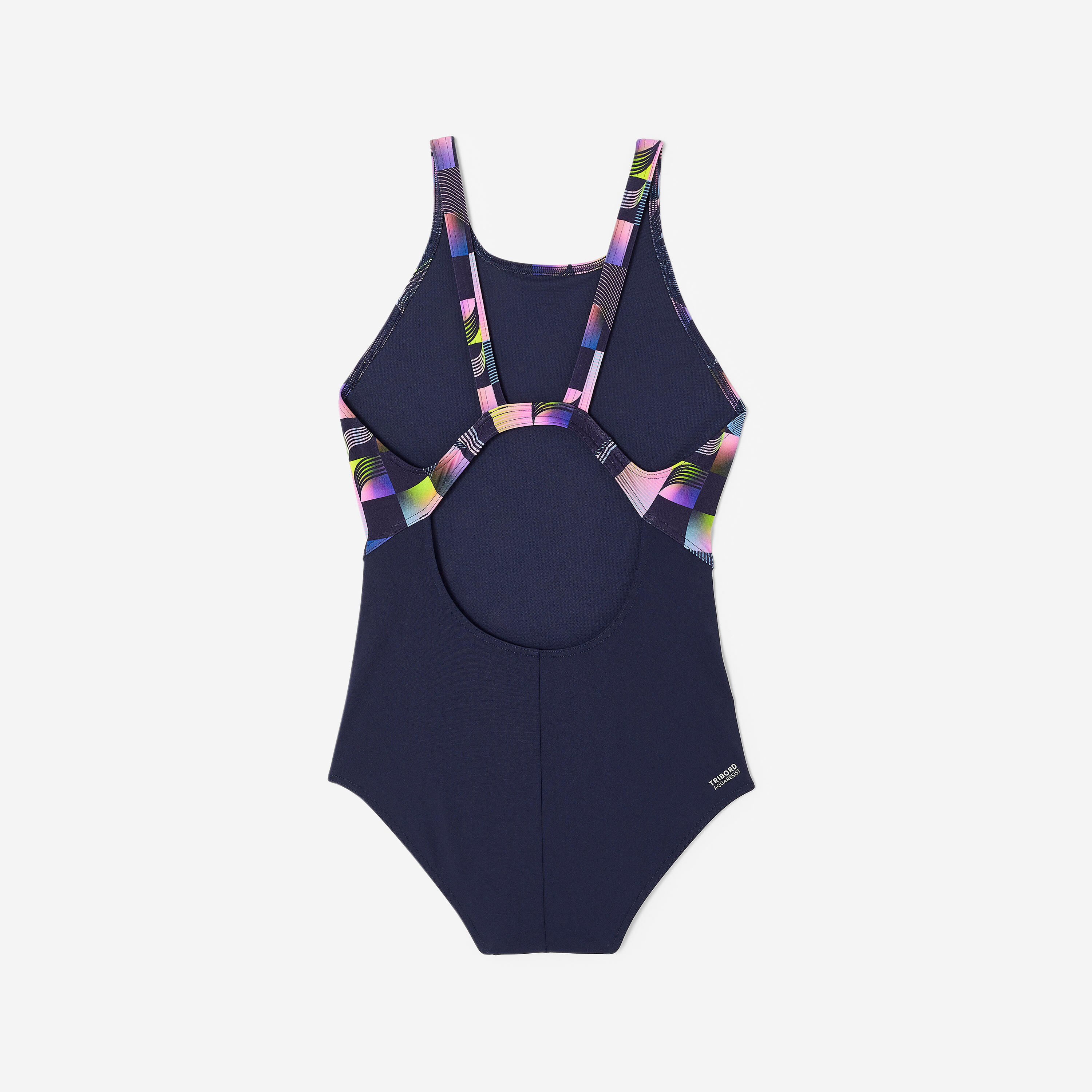 Girls’ 1-Piece Swimsuit, Kamiye 3/7
