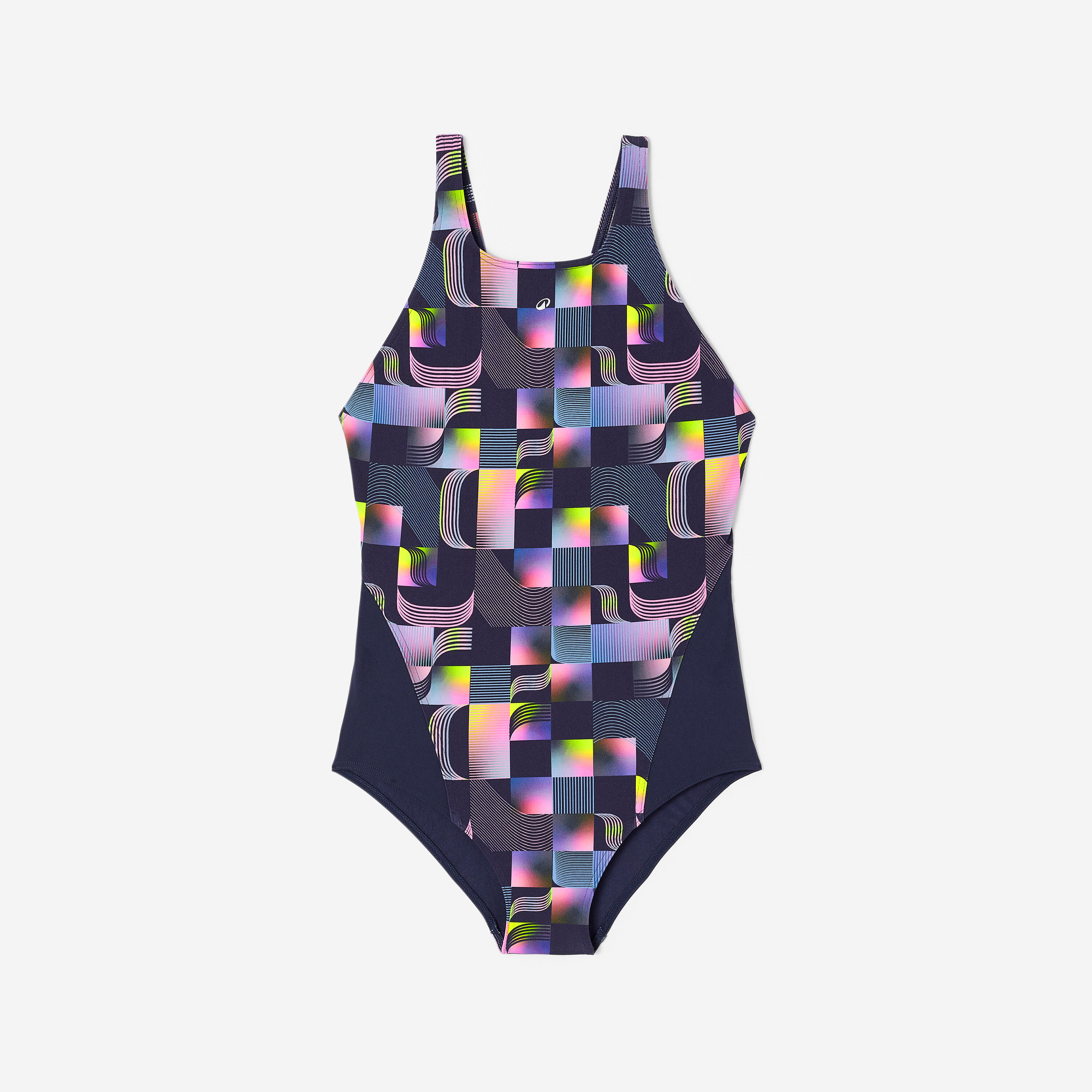 Girls’ 1-Piece Swimsuit, Kamiye 2/7