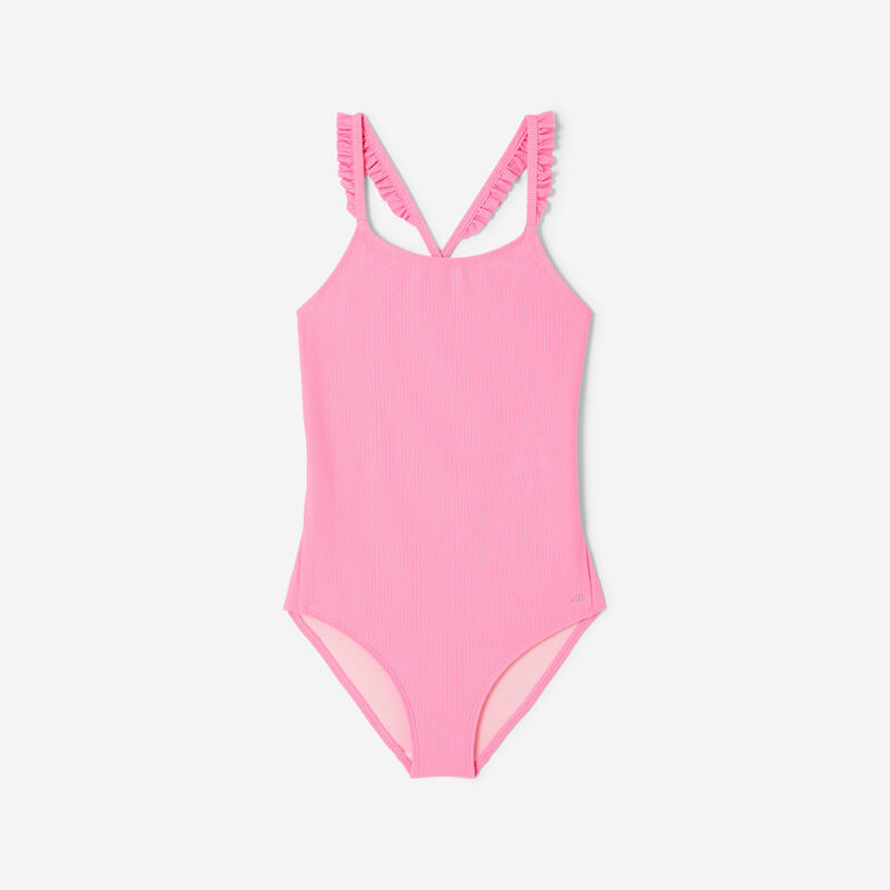 Costum de baie întreg înot Lila Roz Fete Adolescente