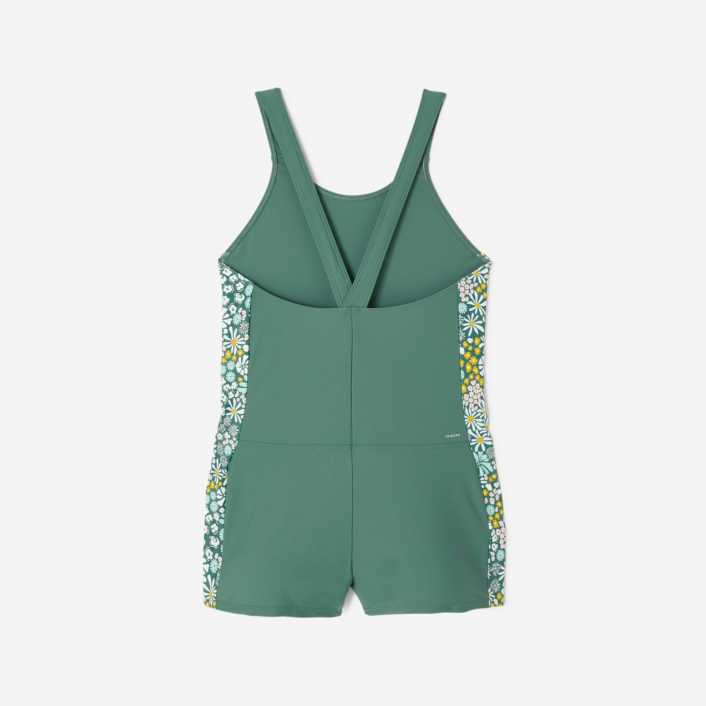 Costume intero ragazza VEGA PANTAI verde 10/15