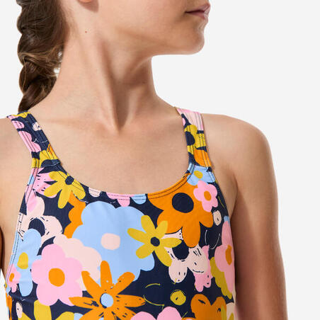 Купальник суцільний Vega для дівчат темно-синій