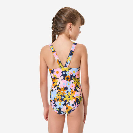 Купальник суцільний Vega для дівчат темно-синій