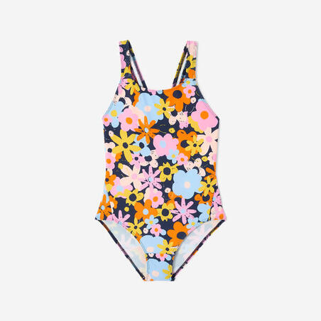 Купальник суцільний Vega для дівчат темно-синій