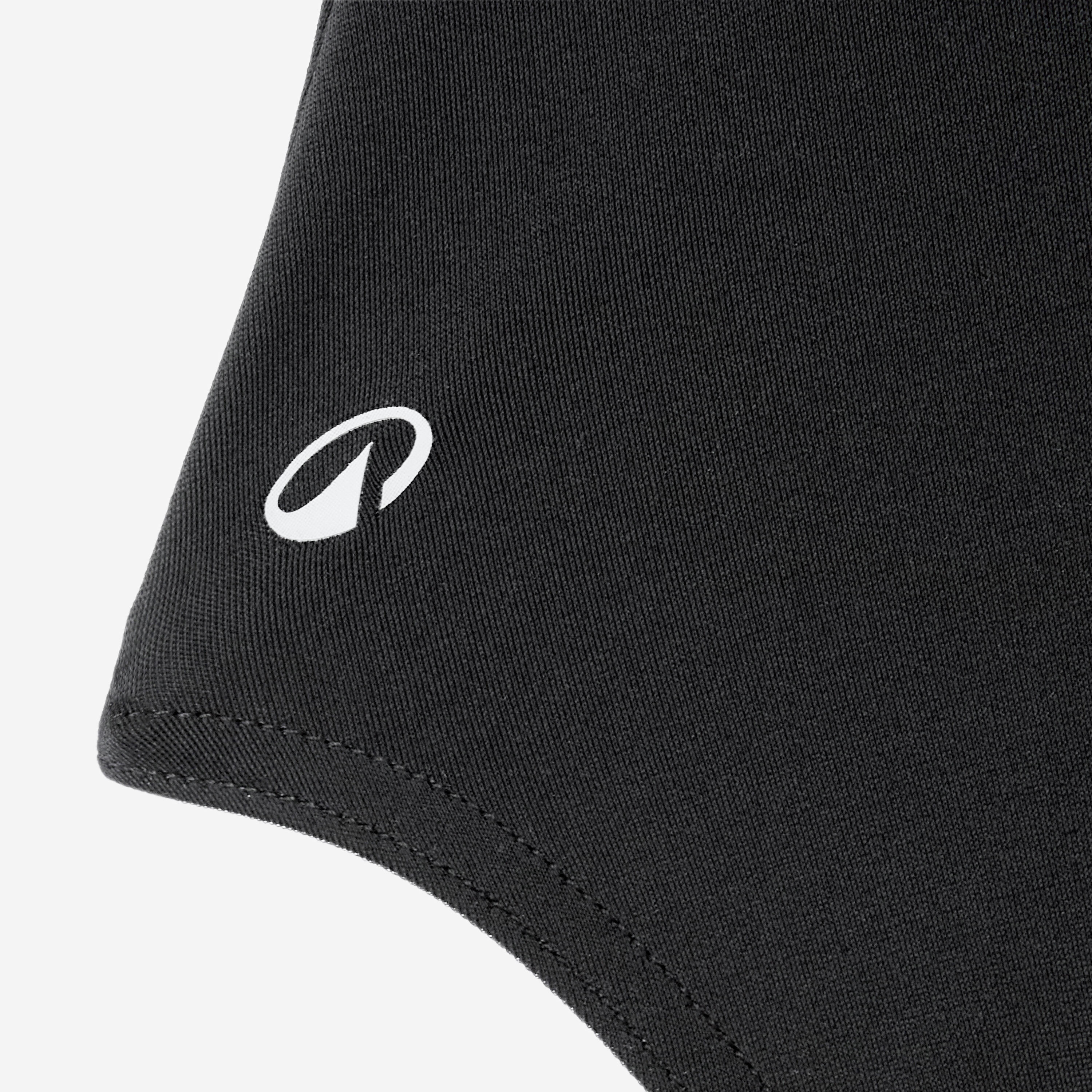 Maillot 1 pièce surf fille, Hiloe Signature noir 9/9