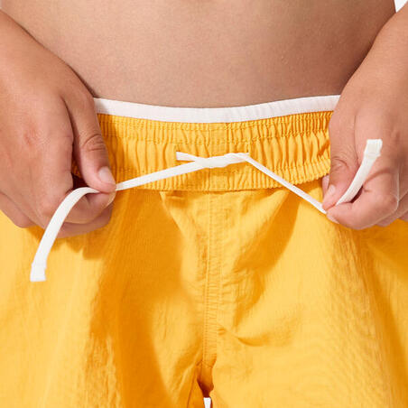 Плавки-шорти дитячі для плавання жовті