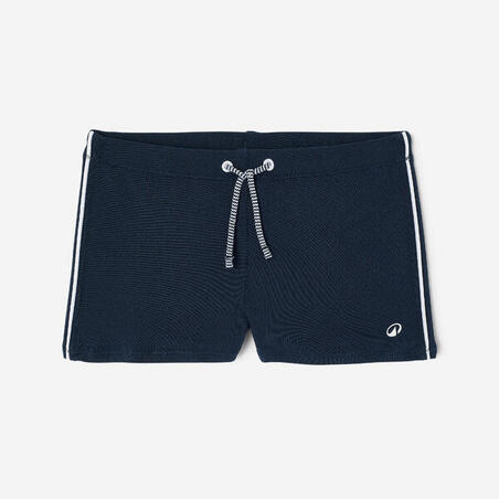 Плавки-боксери дитячі 100 Plus для плавання темно-сині