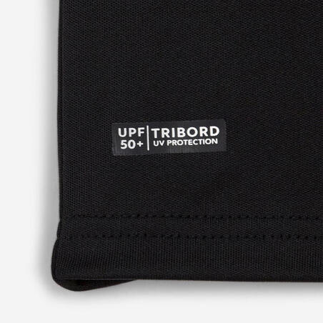 Футболка дитяча 100 для серфінгу з УФ-захистом чорна