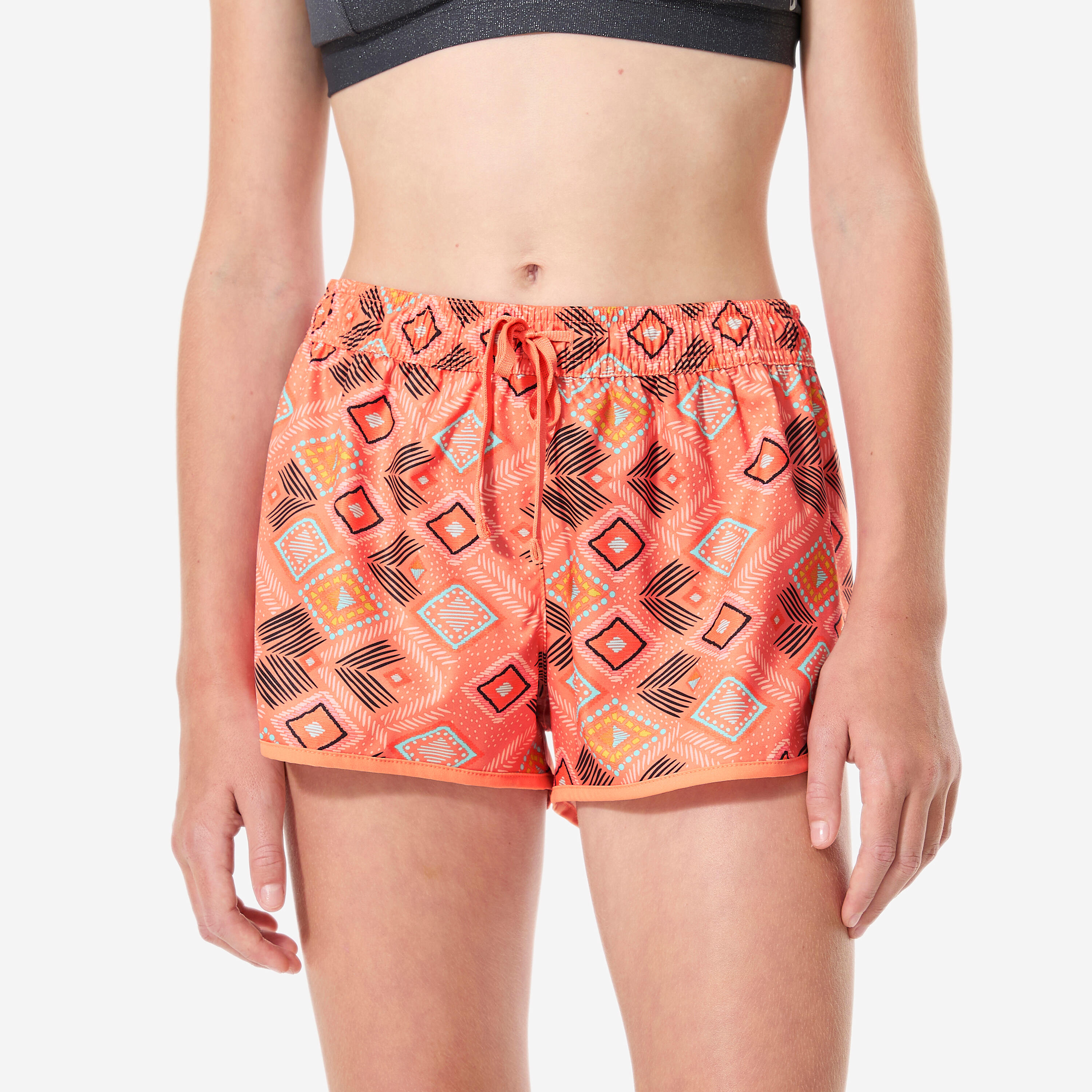decathlon Girls’ surfing swim shorts, Katy Safi coral-picture-11