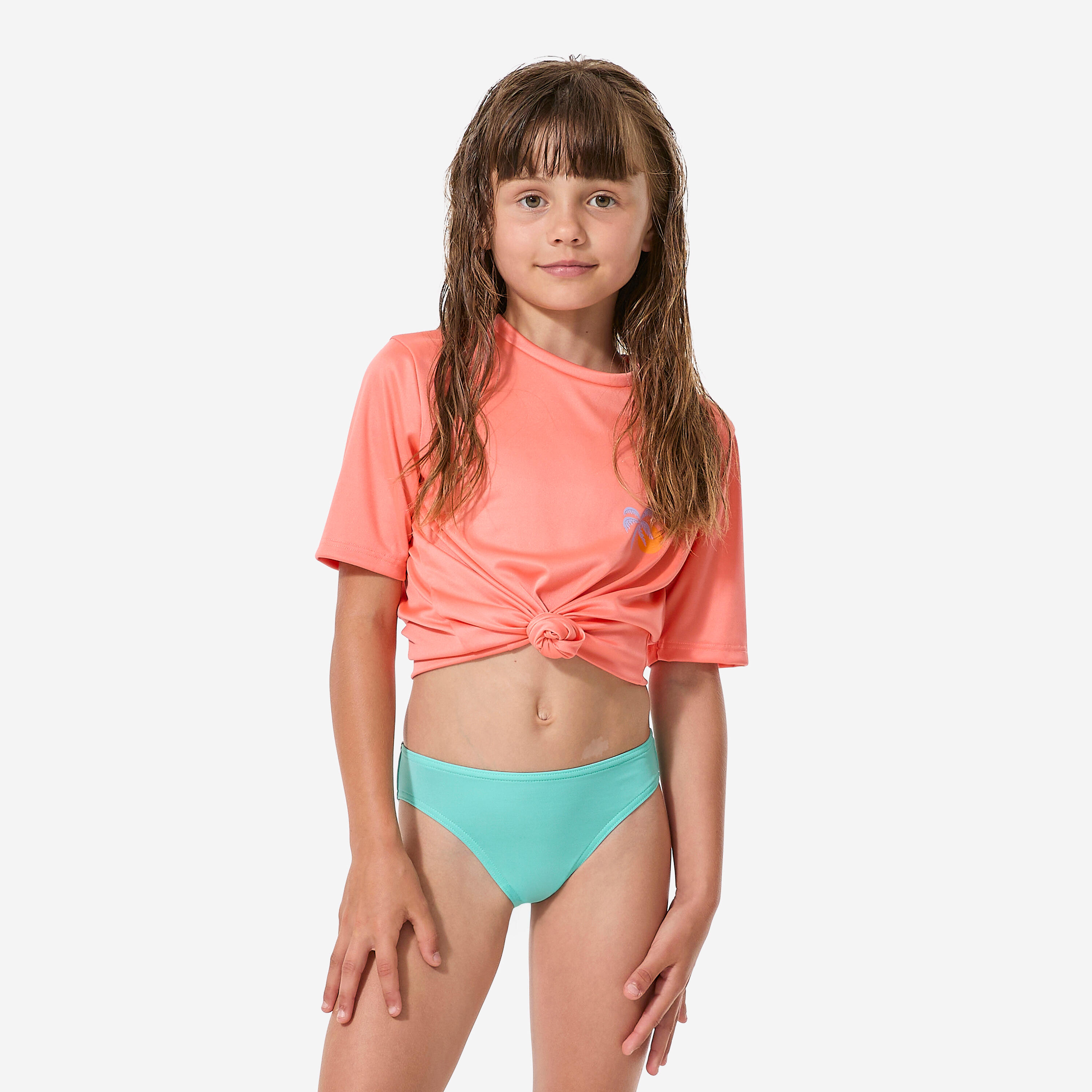 Braguita Bikini Niña Verde 2/6