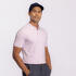 Men’s golf cotton and polyester short-sleeved polo shirt - MW500 lilac