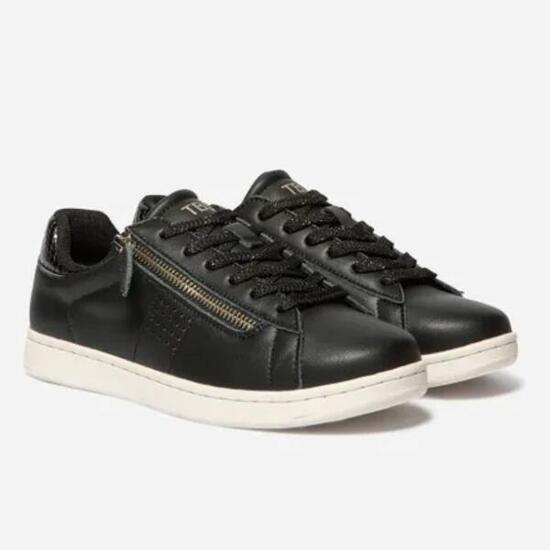 Basket femme LORAZIP noir