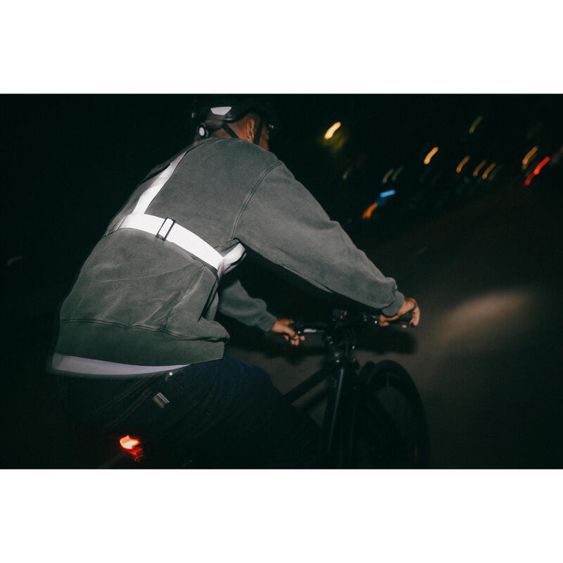 HAM REFLECTORIZANT PENTRU VIZIBILITATE PE BICICLETA DE ORAȘ