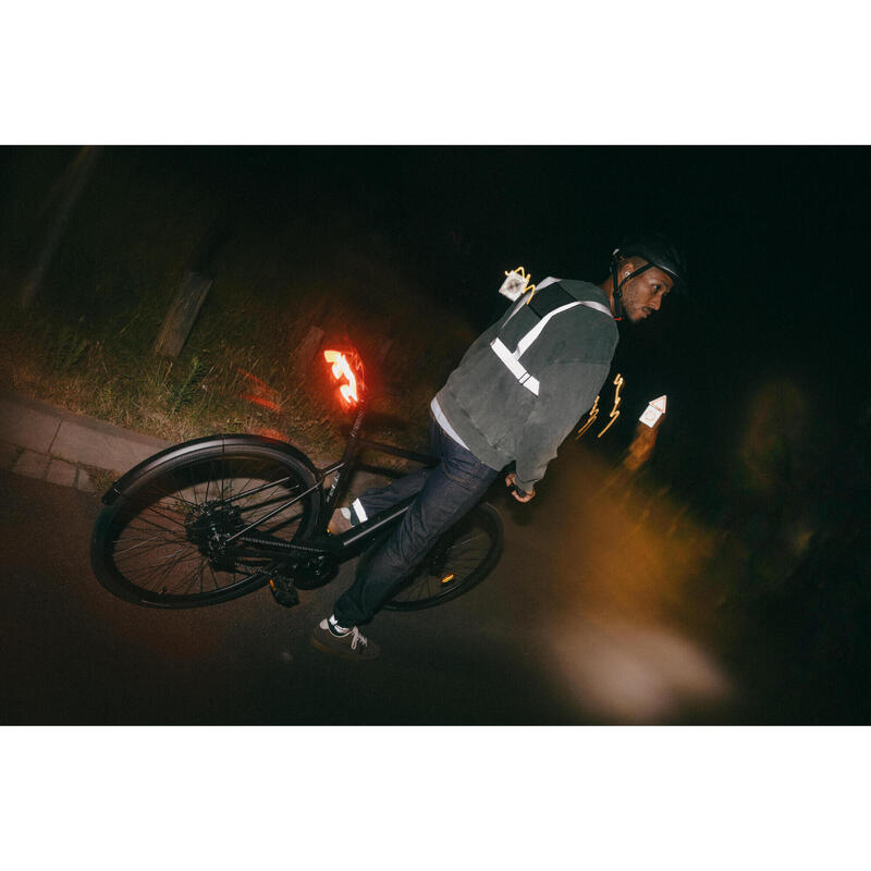 HAM REFLECTORIZANT PENTRU VIZIBILITATE PE BICICLETA DE ORAȘ
