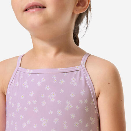 Купальник суцільний Madina mini для плавання для дівчат світло-фіолетовий