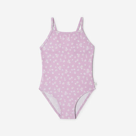 Купальник суцільний Madina mini для плавання для дівчат світло-фіолетовий