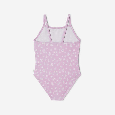Купальник суцільний Madina mini для плавання для дівчат світло-фіолетовий