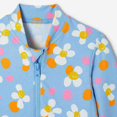 Купальник суцільний Izia для плавання для дівчат з УФ-захистом синій