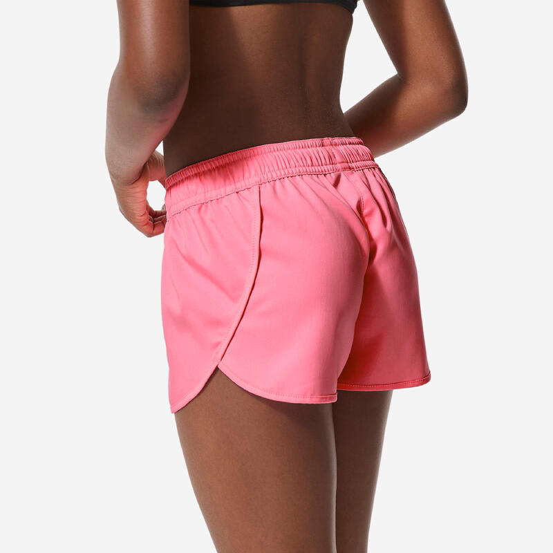 Çocuk Deniz Şortu - Neon Pembe - Caro 100