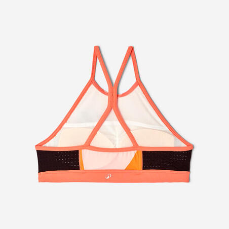 Верх купальника 900 Baha для серфінгу для дівчат помаранчевий