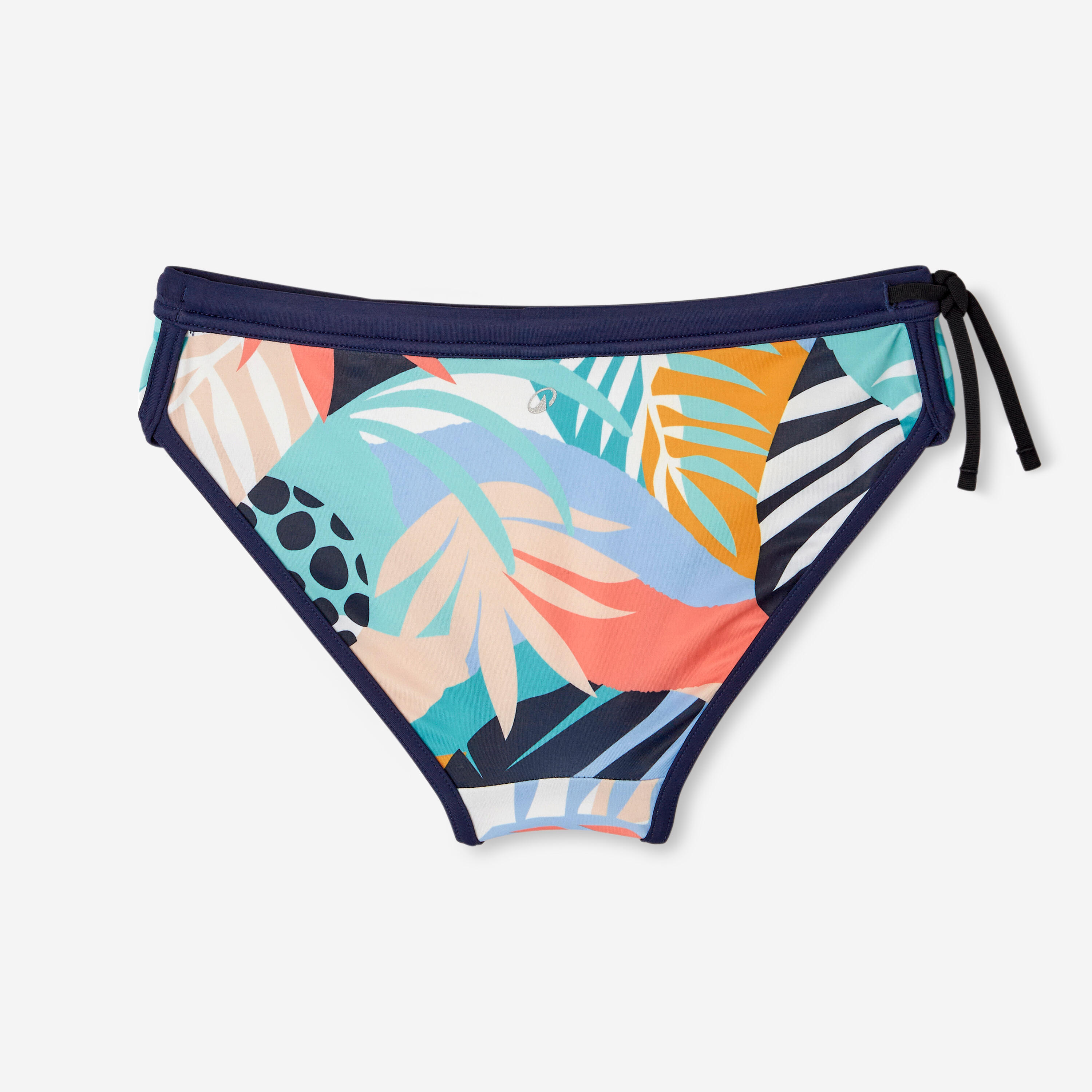 Costume slip surf ragazza 900 MAS PALMY azzurro 6/8