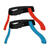 Pack 2 ceintures Flag Rugby R500 Bleu Rouge