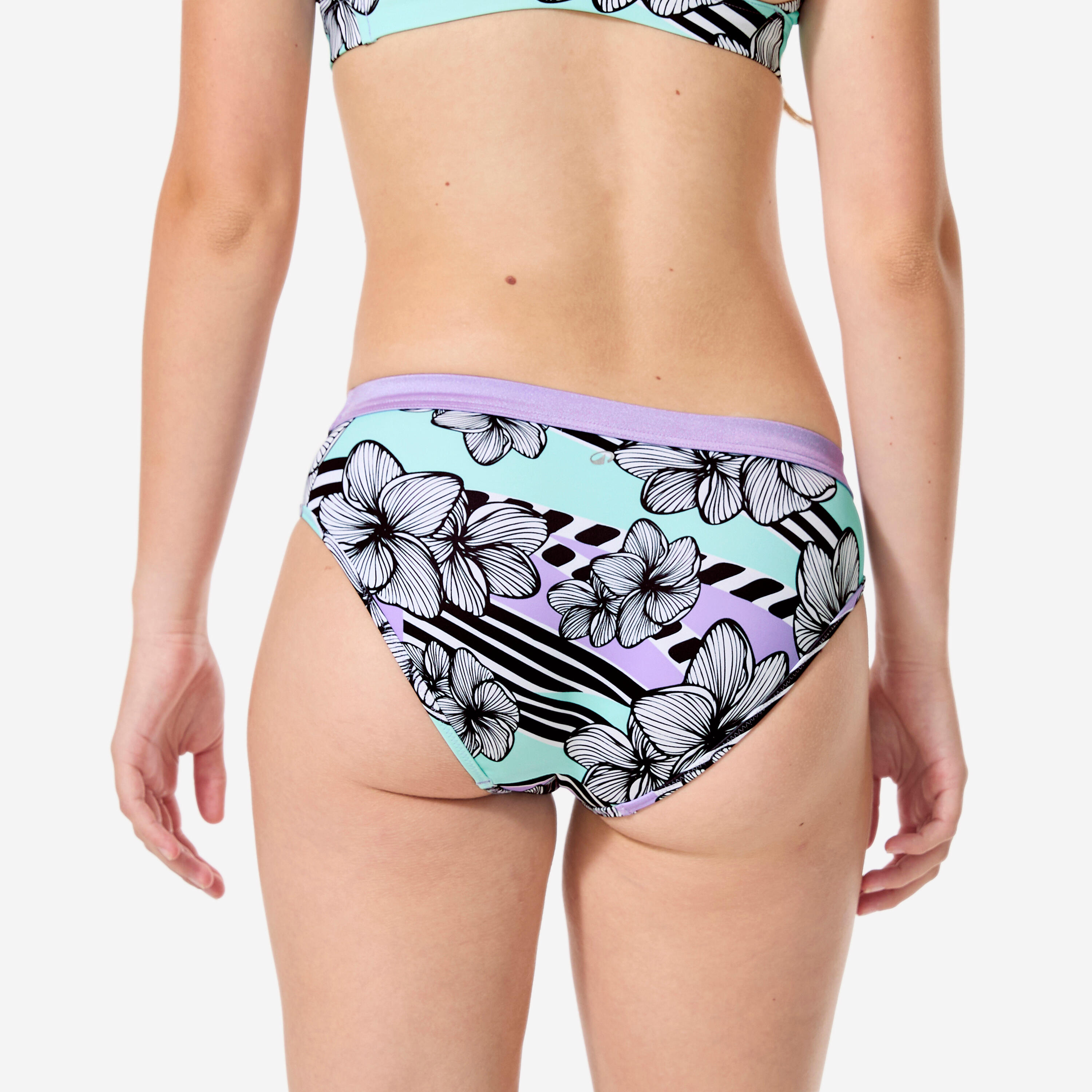 Costume slip surf ragazza 900 BUDDY VAYA lilla 3/8