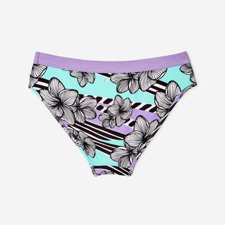 Плавки 900 Buddy для серфінгу для дівчат фіолетові