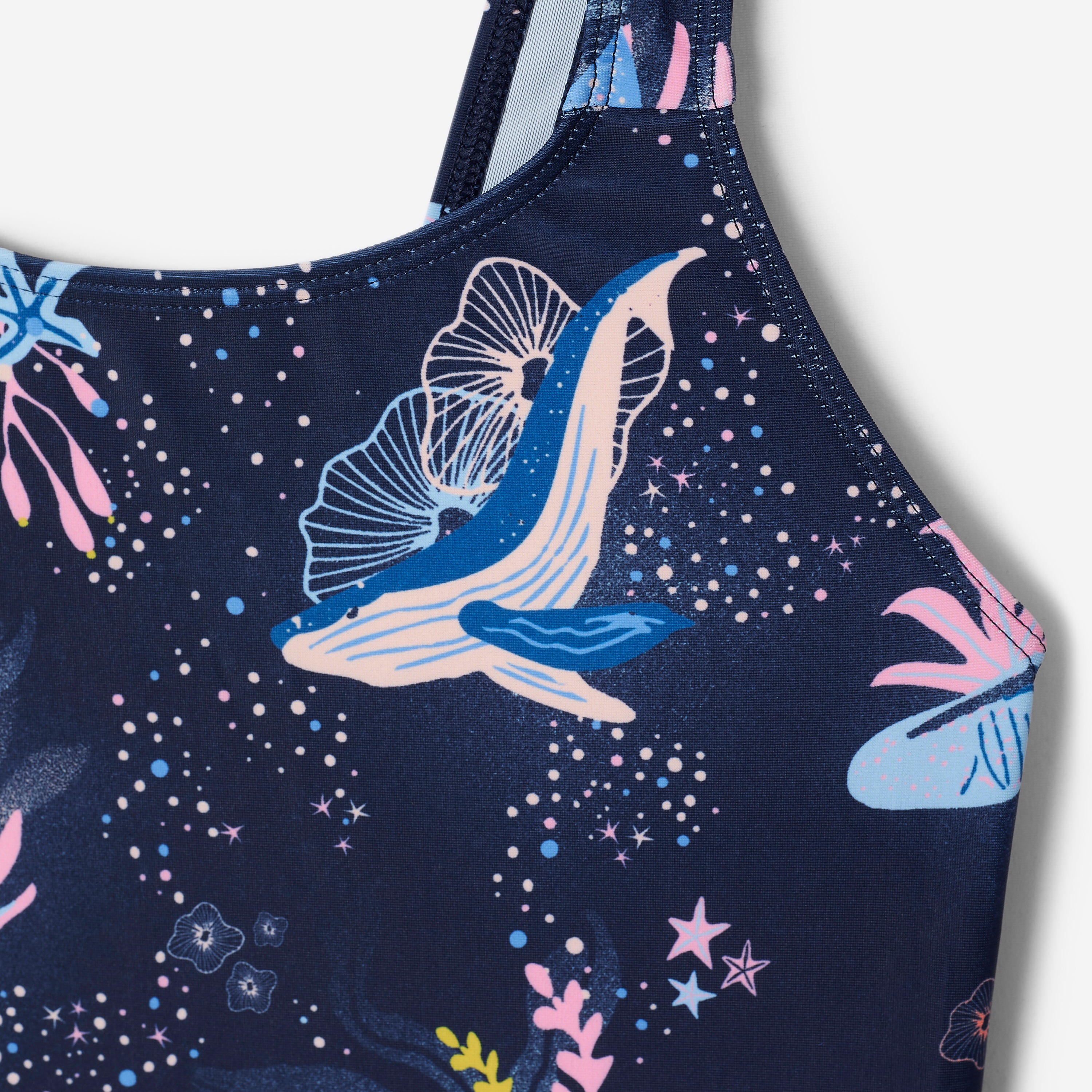 Maillot de natation 1 pièce fille, Vega ocean 3/3