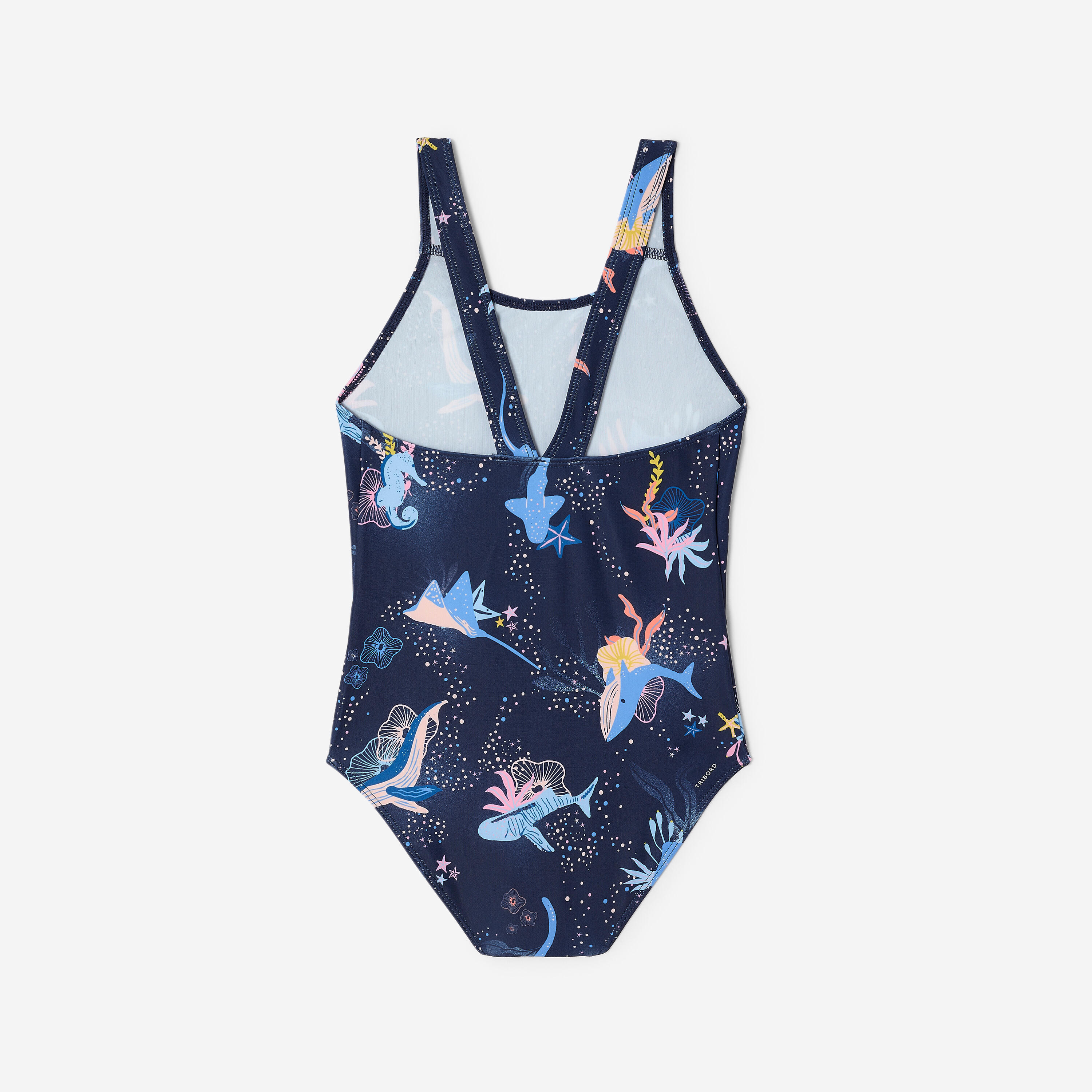 Maillot de natation 1 pièce fille, Vega ocean 2/3