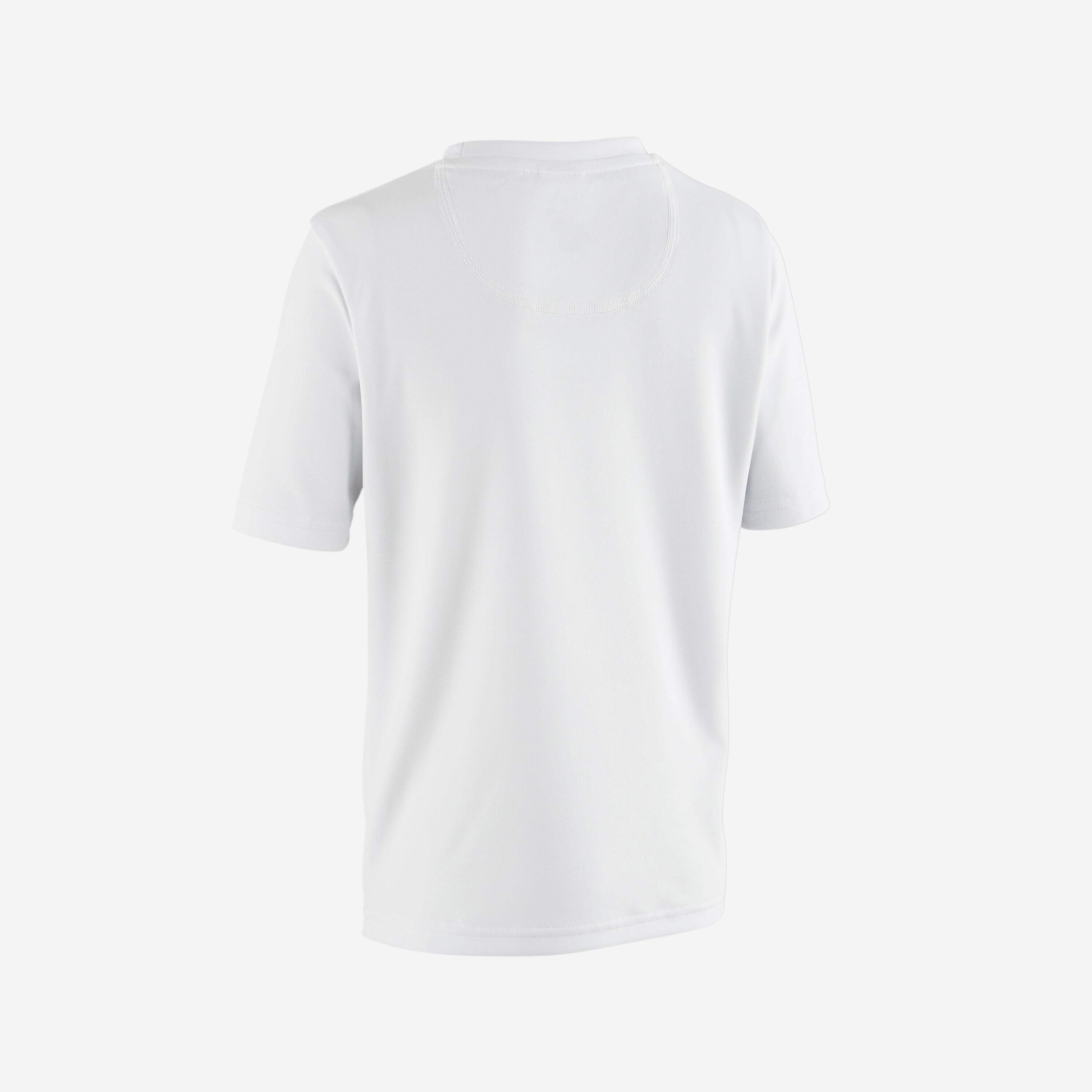 T-shirt anti UV surf enfant - 100 Love life blanc 7/8