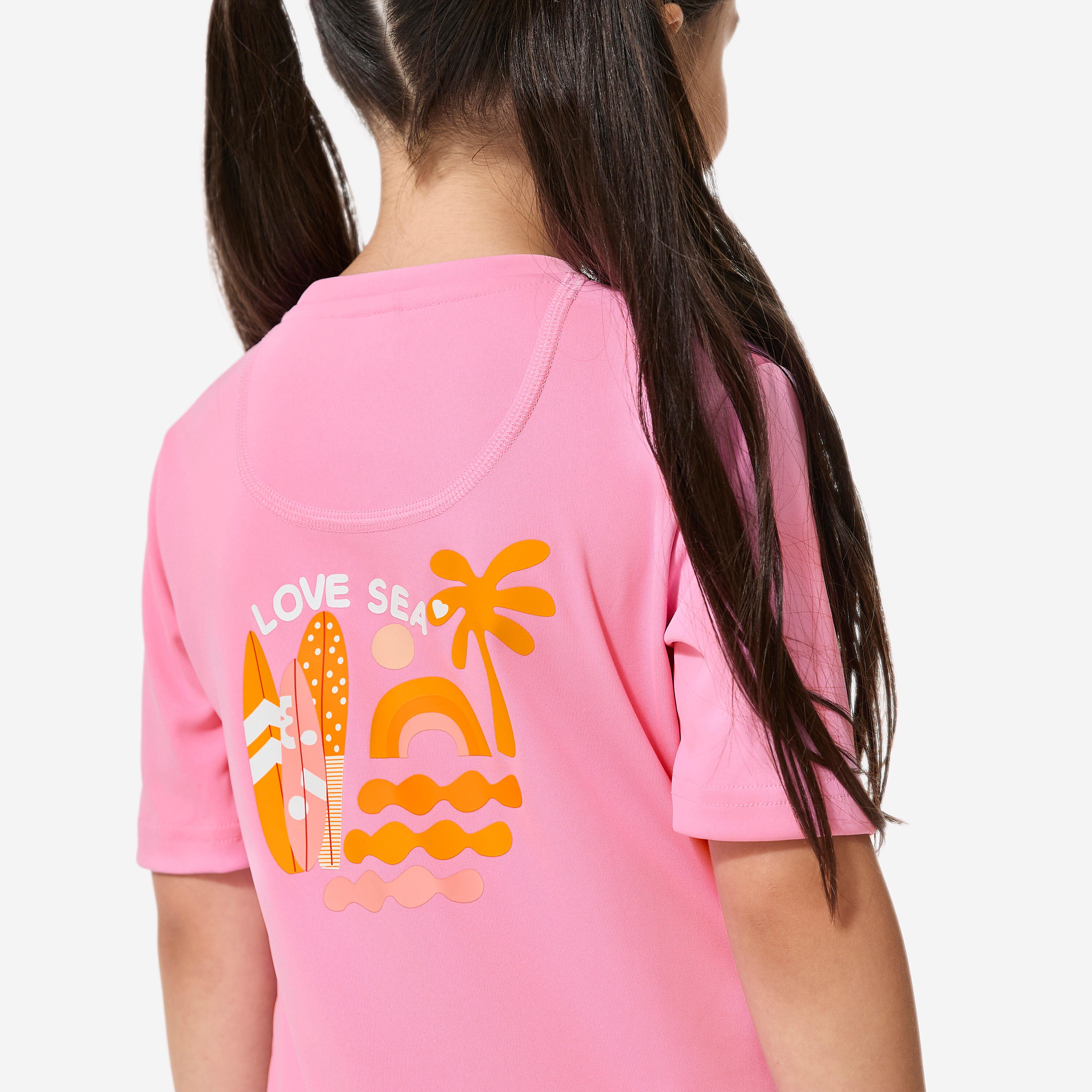 Maillot dermoprotecteur de surf à manches courtes enfant, 100 7/10