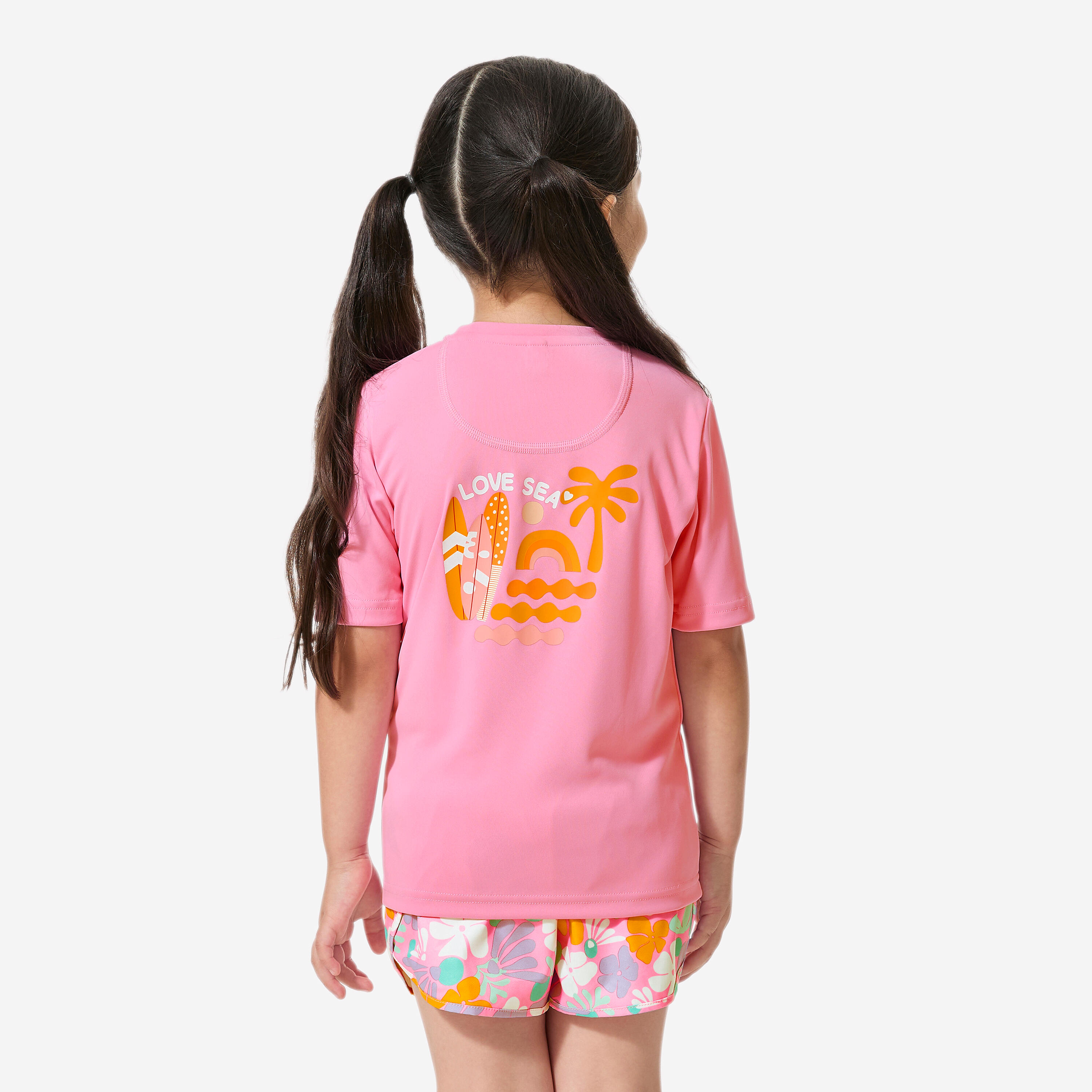 Maillot dermoprotecteur de surf à manches courtes enfant, 100 4/10