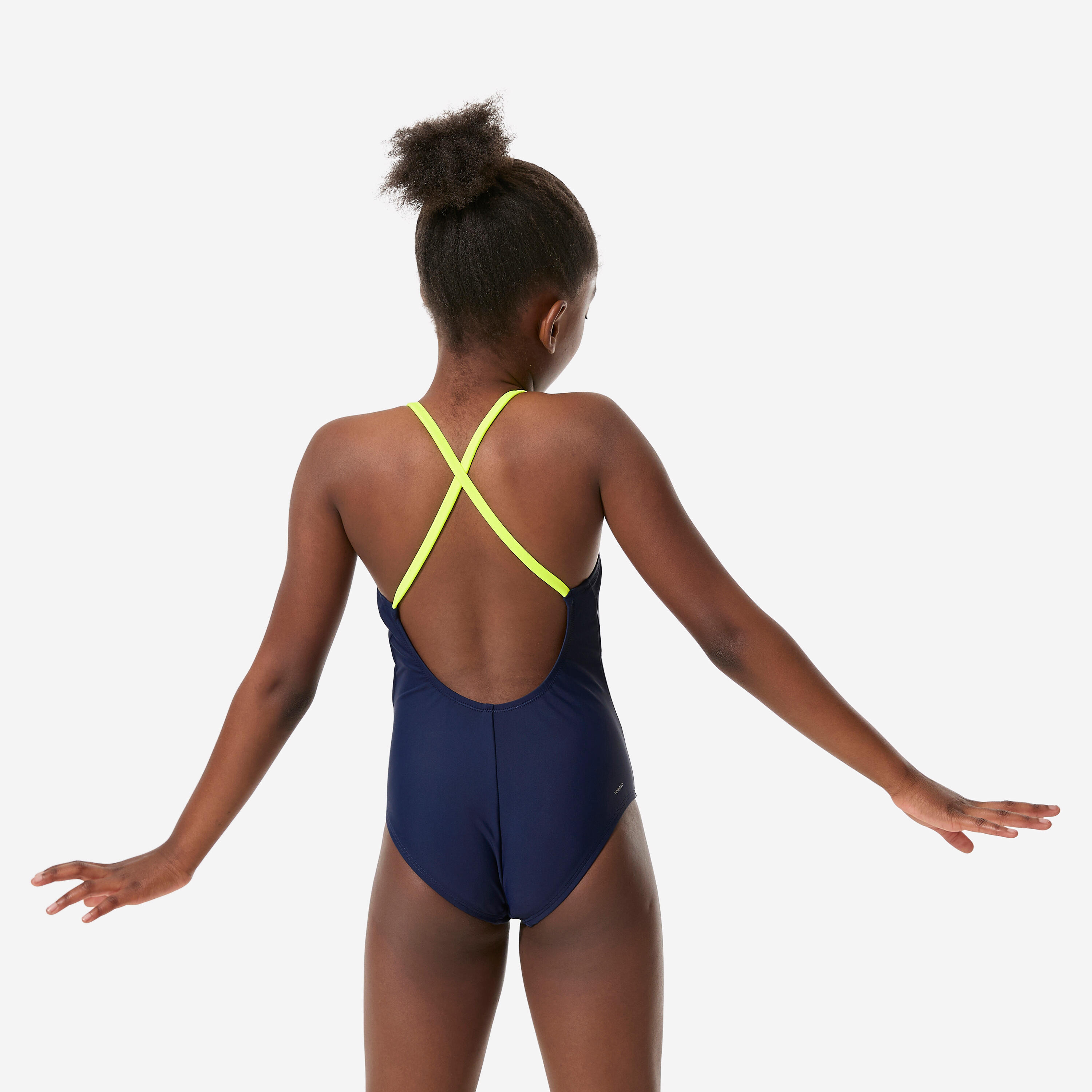 Costume intero ragazza LILA MAGIC blu 4/12