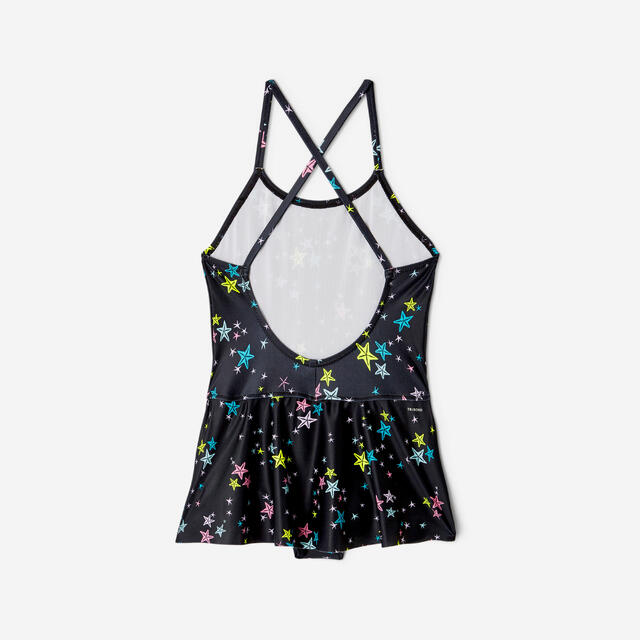Maillot De Bain Une Pièce Fille 2-12 Ans – Bretelles Réglables, Volants, Motif Sirène 3D – Plage, Piscine, Surf – Gavena