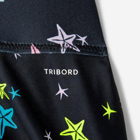 Купальник суцільний дитячий Lila зі спідницею чорний