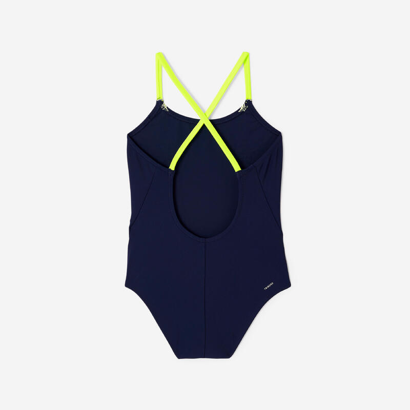 Costum de baie întreg înot Lila Magic Bleumarin Fete Copii